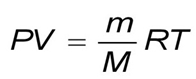 уравнение Менделеева-Клапейрона.