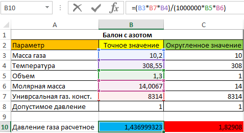 определение точного значения.