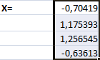 Excel система линейных уравнений методом итераций