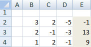 Excel система линейных уравнений методом итераций