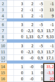 Решение уравнения 4 степени в excel