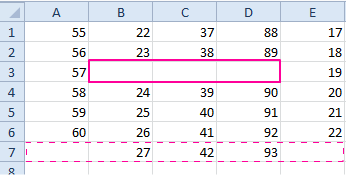 Как добавить ячейки в таблицу в excel